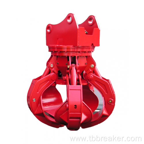 Hydraulic Orange Peel Grab Bucket For Steel Plant